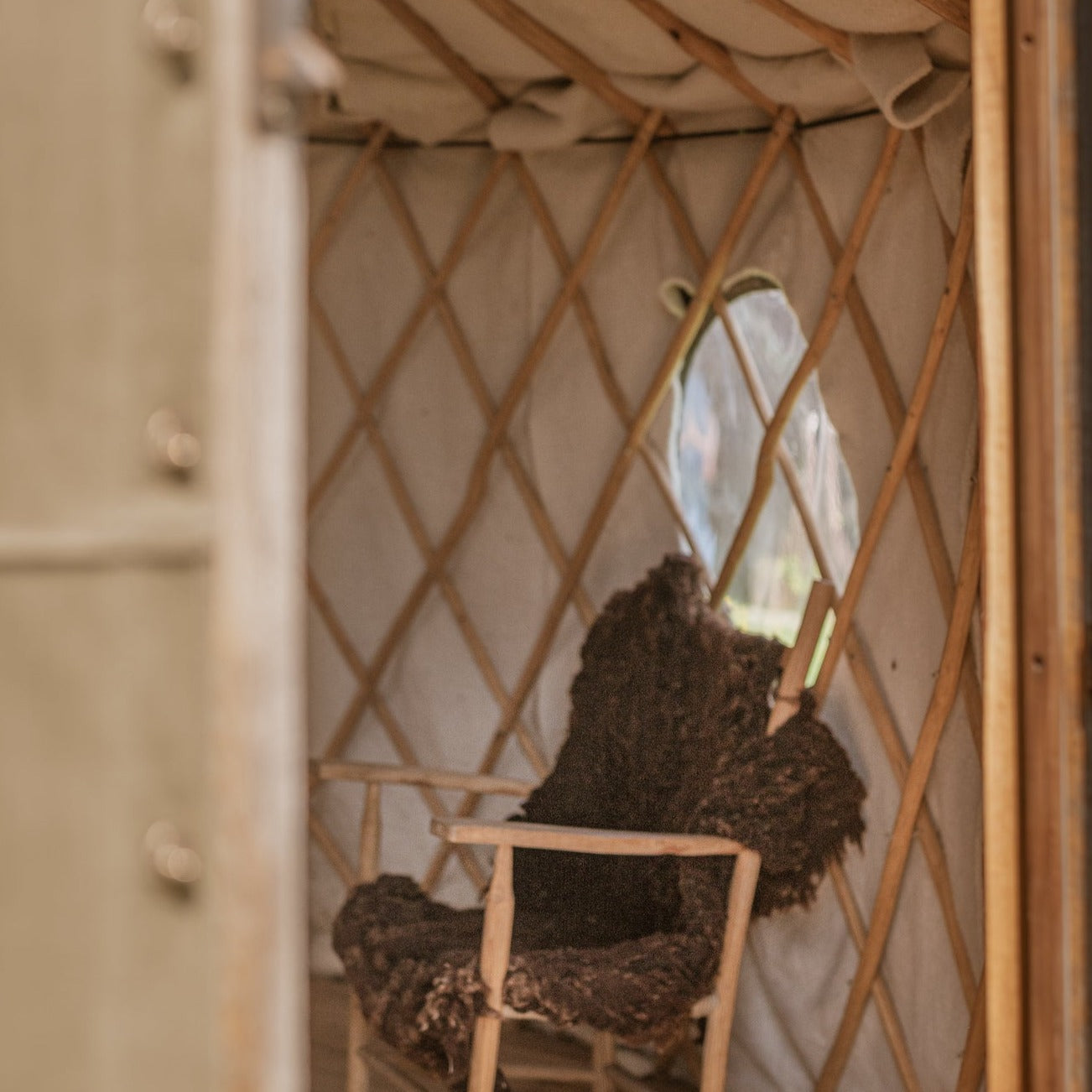 Farmyard Yurt
