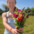Cut organic flowers (big bunch)
