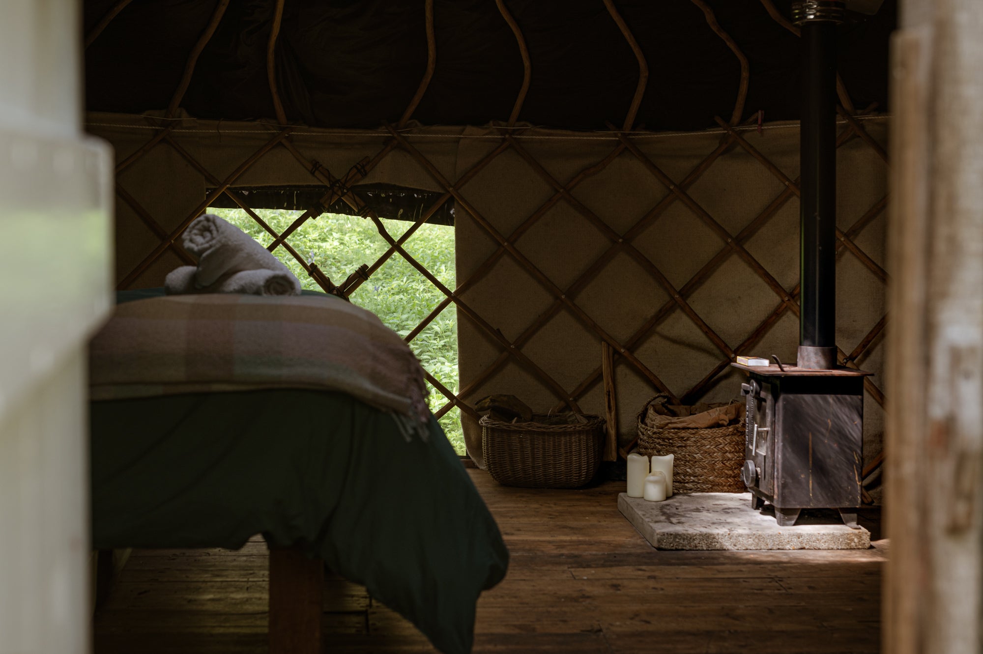 Woodland Yurt RushmereFarm